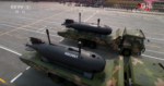 Los drones submarinos HSU-001 se expusieron por primera vez. Créditos: CCTV.