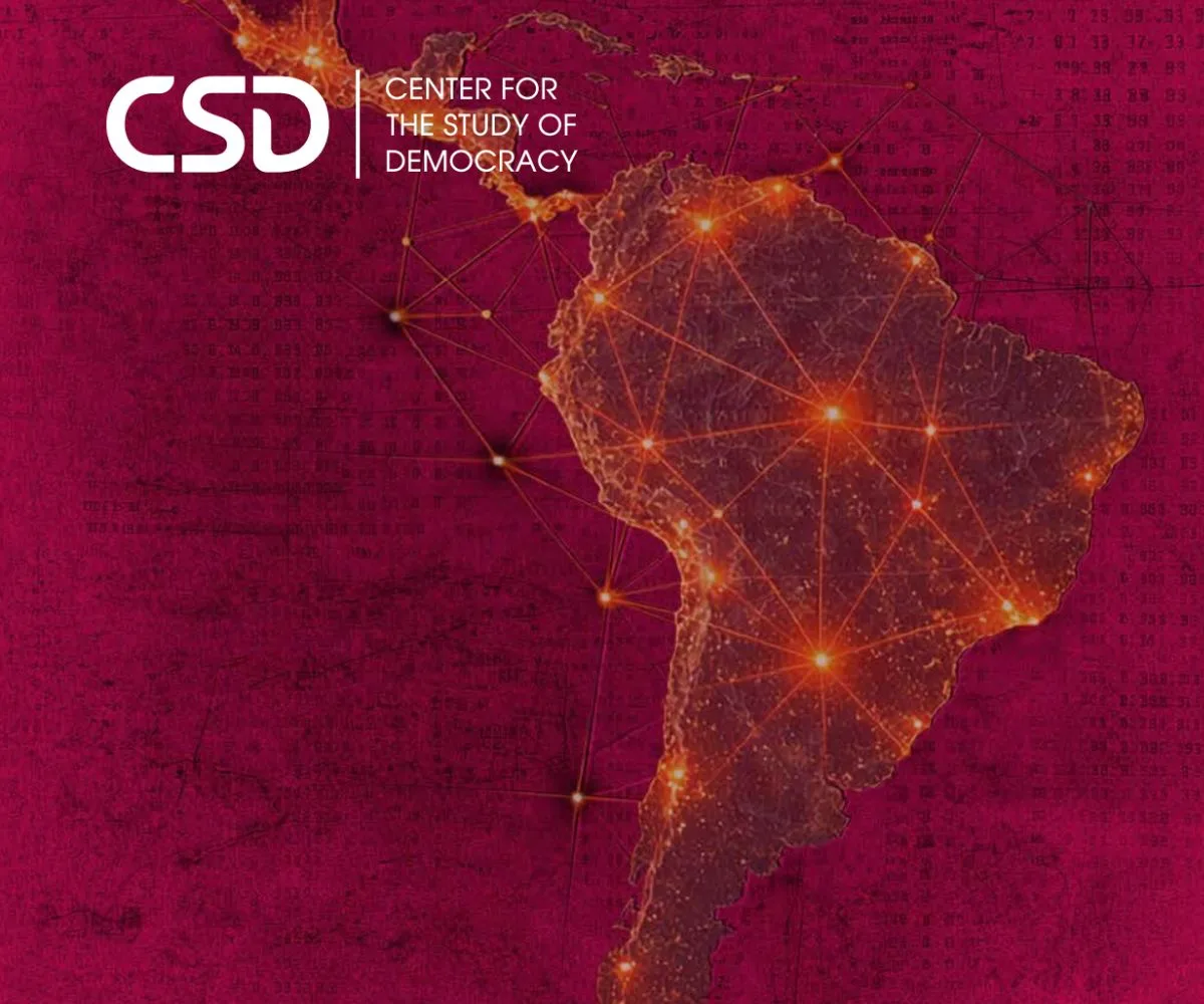 Portada del informe "Shadow Alliances: Authoritarian Powers and the Hybrid Warfare Nexus in Latin America”, elaborado por el Center for the Study of Democracy (CSD)