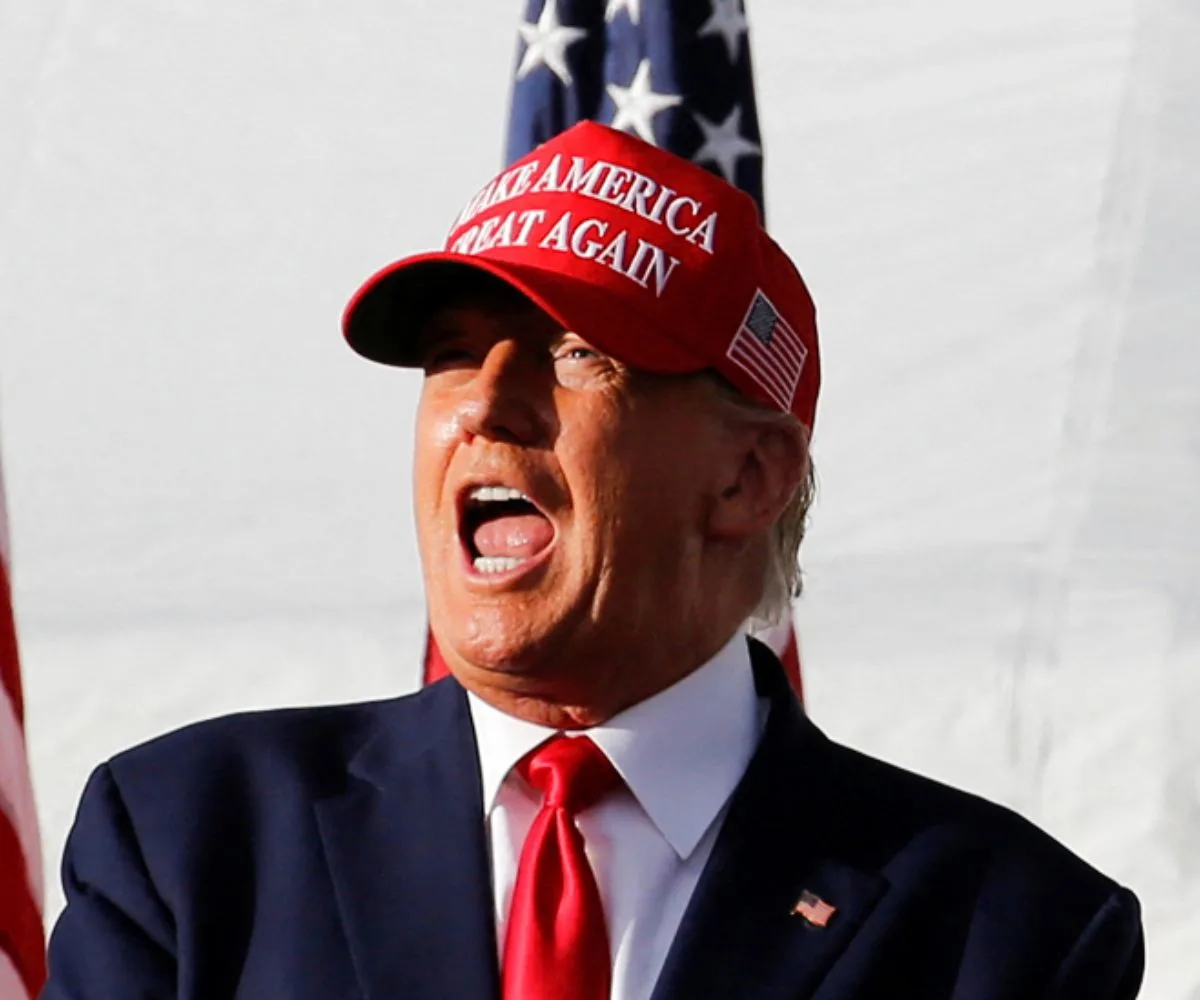 Donald Trump en la campaña electoral de 2022