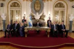 El presidente Javier Milei en Cadena Nacional anuncia medidas concretas para Malvinas. Crédito: Presidencia de la Nación