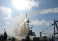 misil balístico naval LORA. AP Photo