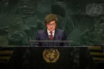 El presidente de Argentina, Javier Milei, dió este miércoles su tercer discurso ante la Asamblea General de la ONU.