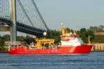 El HMS Protector (A173). Créditos: Armada de los EE. UU.