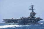 El portaaviones USS Abraham Lincoln (CVN 72) navega en el mar Arábigo el 29 de mayo de 2026, desplegado en el área de operaciones de la Quinta Flota de EE. UU. en Oriente Medio. Créditos: Armada de EE. UU.