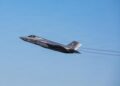 Un F-35B Lightning de la Real Fuerza Aérea, perteneciente al Escuadrón de Pruebas y Evaluación n.º 17, el 22 de septiembre de 2026. Créditos: Armada de los EE. UU.