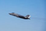 Un F-35B Lightning de la Real Fuerza Aérea, perteneciente al Escuadrón de Pruebas y Evaluación n.º 17, el 22 de septiembre de 2026. Créditos: Armada de los EE. UU.