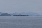 El portaaviones de la clase Nimitz USS George HW Bush (CVN 77) llega a Phuket, Tailandia, el 4 de octubre de 2026. Créditos: Armada de EE.UU.