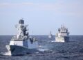 El 48º Grupo de Tarea de Escolta de la Armada PLA china. Créditos: Armada de China.