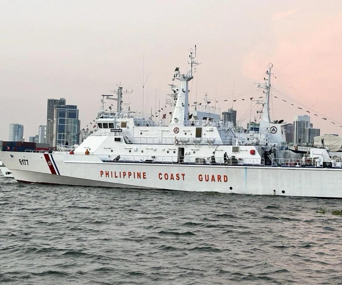 El BRP Sarangani (6177), incorporado a la Guardia Costera de Filipinas. Imagen ilustrativa