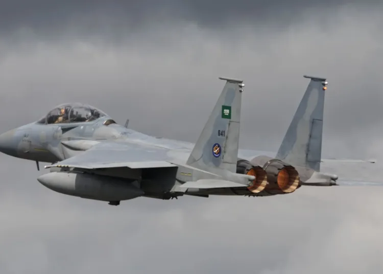 100 cazas saudíes operan sobre Yemen tras la nueva ofensiva de los hutíes en el Mar Rojo. Créditos: Caza de la Fuerza Aérea de Arabia Saudita. Archivo