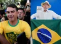 Lula y Flavio ya emitieron su voto en una jornada electoral clave para Brasil. AP