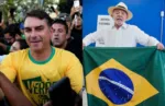 Lula y Flavio ya emitieron su voto en una jornada electoral clave para Brasil. AP