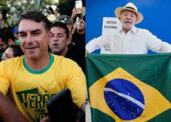 Lula y Flavio ya emitieron su voto en una jornada electoral clave para Brasil. AP