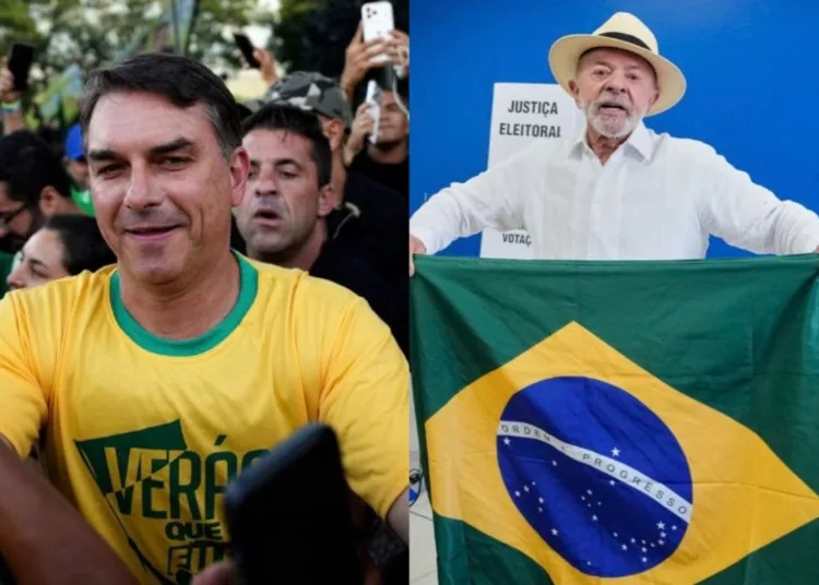 Lula y Flavio ya emitieron su voto en una jornada electoral clave para Brasil. AP