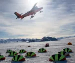 Estación Científica Polar Glaciar Unión de Chile en la Antártida. Imagen ilustrativa