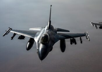 F-16 Fighting Falcon de Lockheed Martin. Créditos: Fuerza Aérea de EE.UU.