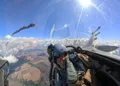 Un F-16 ucraniano derribó un dron Shahed ruso el 24 de septiembre de 2026. Créditos: Ministerio de Defensa de Ucrania.