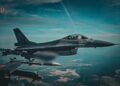 F-16 de la Fuerza Aérea Ucraniana. Créditos: Fuerza Aérea de Ucrania.