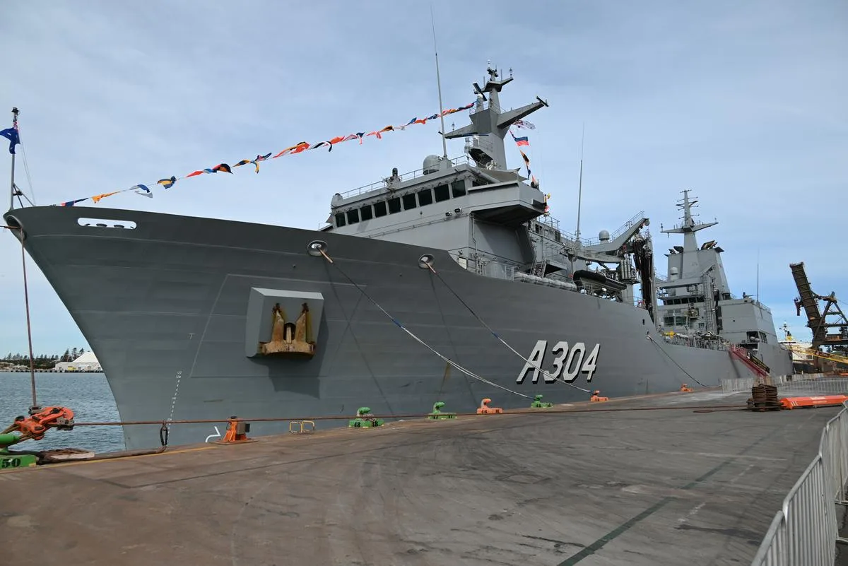 HMAS Stalwart - Crédito Real Armada de Australia