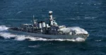 Fragata HMS Sutherland de la Real Armada británica. Créditos: Royal Navy.