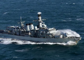 Fragata HMS Sutherland de la Real Armada británica. Créditos: Royal Navy.