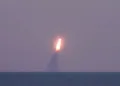 La DGA anuncia el exitoso primer tiro de prueba del misil estratégico M51.3 desde el submarino nuclear Le Vigilant de la Marina francesa, realizado en el mar, sin carga nuclear, para validar el sistema de armas. Créditos: DGA.