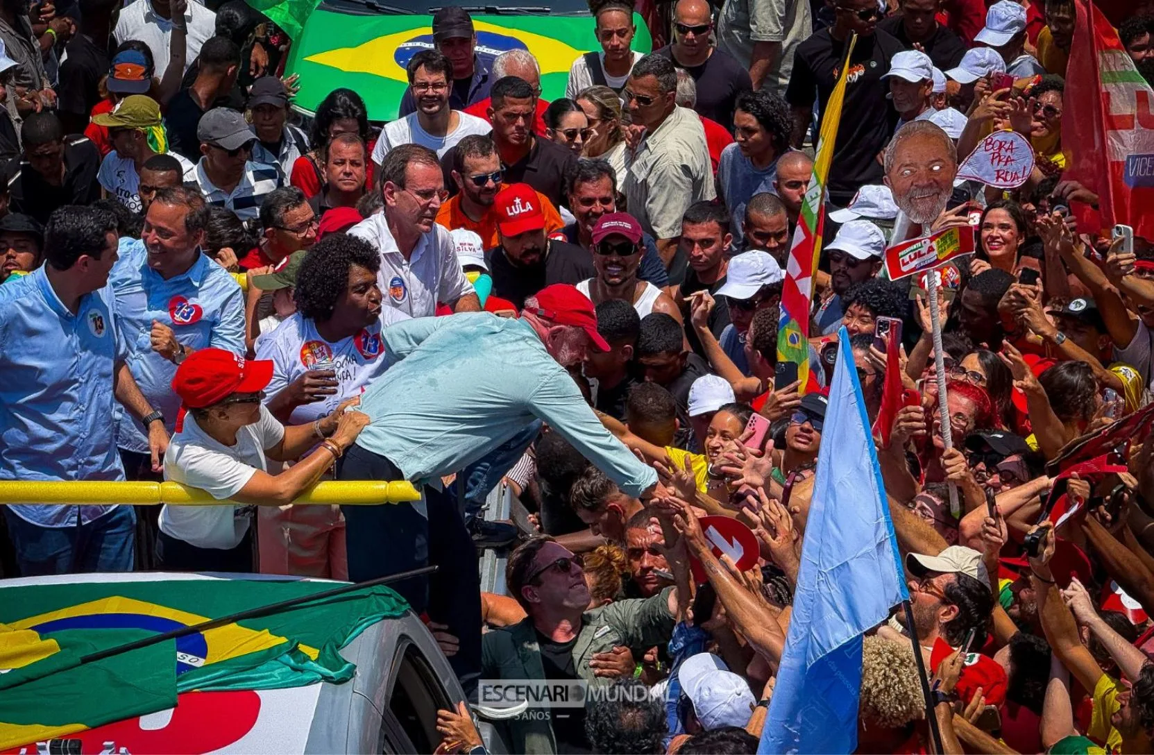 Lula será presidente por cuarta vez de Brasil. Crédito: Bruno Diforti / Escenario Mundial