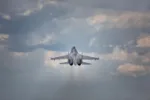 Caza de origen soviético Su-27 de la Fuerza Aérea de Ucrania. Créditos: Fuerza Aérea ucraniana.