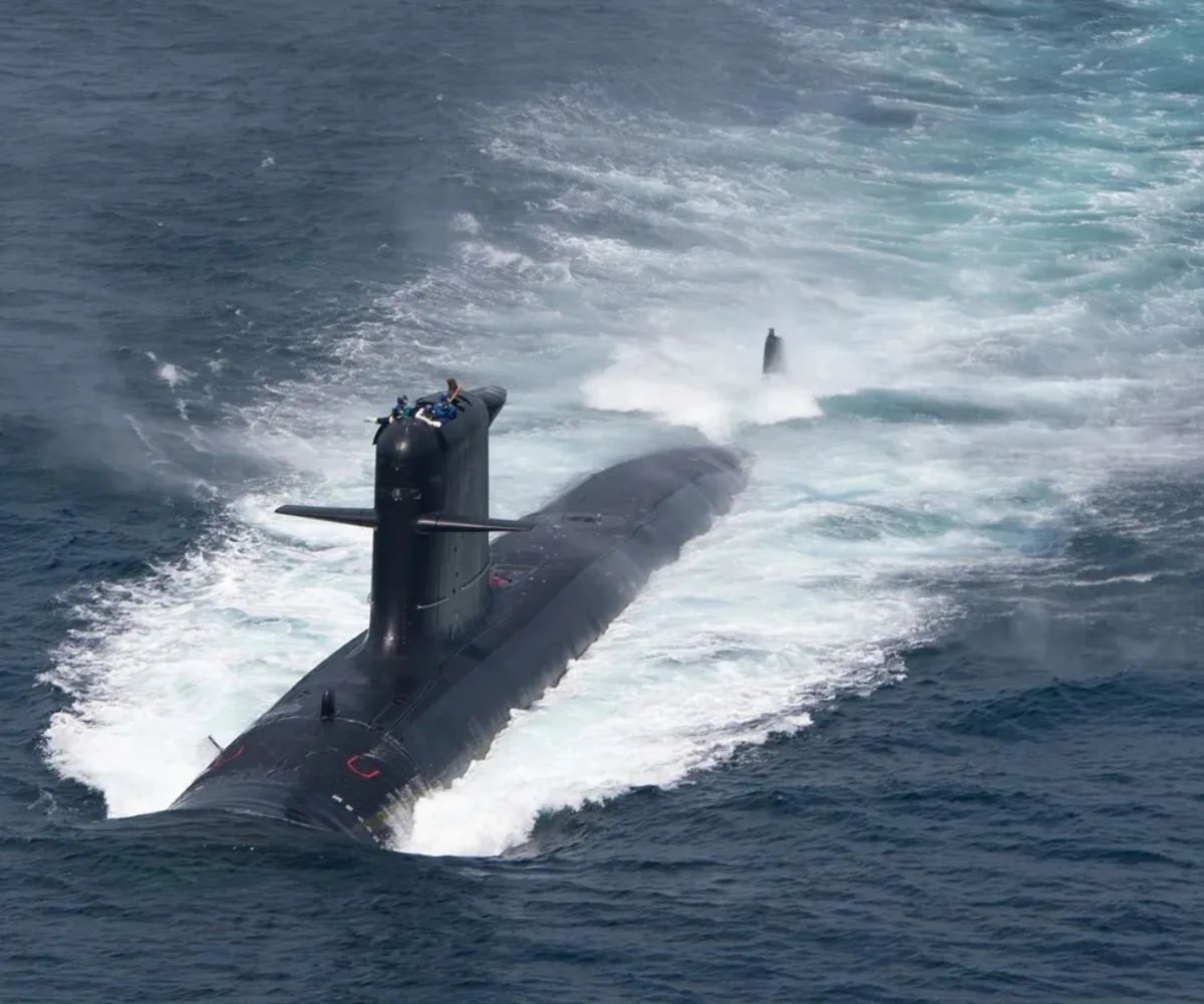 Submarino de ataque de propulsión convencional, clase Scorpène, desarrollado por la empresa francesa Naval Group. Imagen ilustrativa