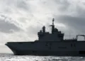 El portahelicópteros anfibio (PHA) Tonnerre de la Armada francesa. Imagen ilustrativa.