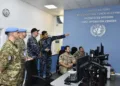 Jefe del Estado Mayor Conjunto visitó al contingente argentino de Cascos Azules en Chipre