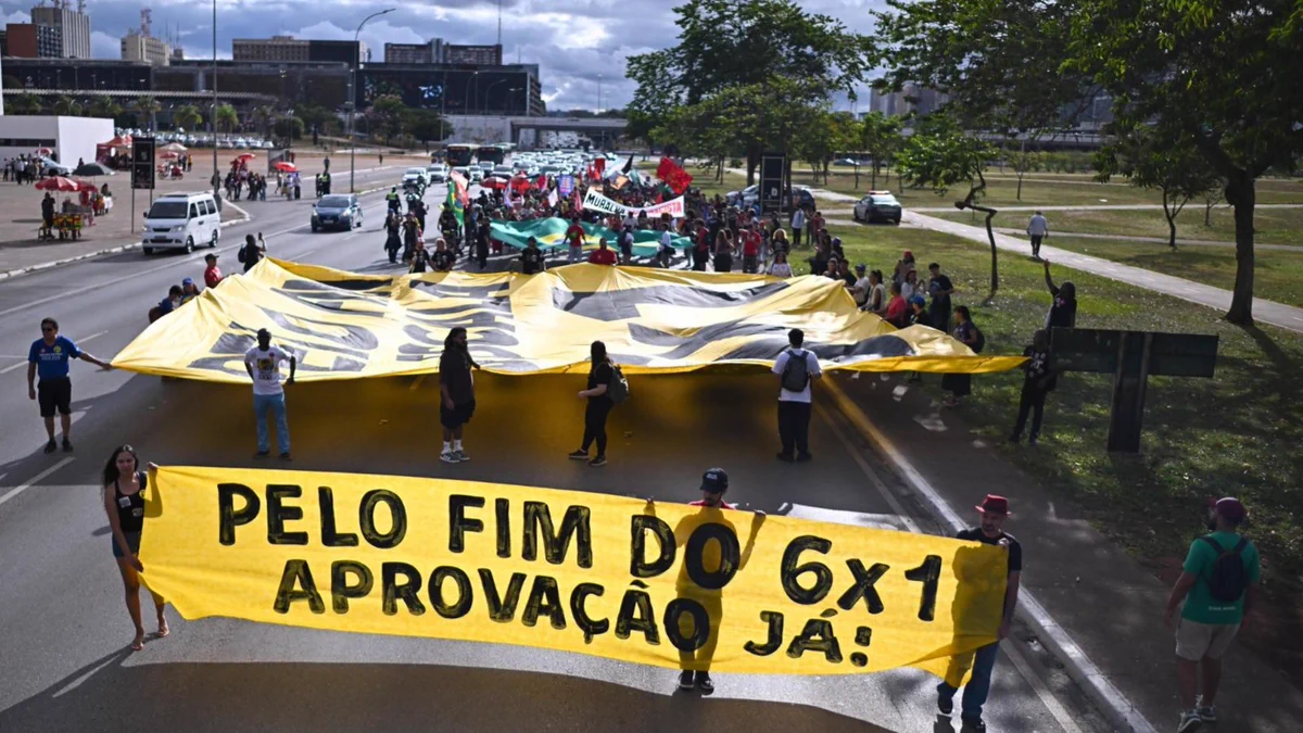 fin del "6x1" de la jornada laboral en Brasil (Foto: EFE)